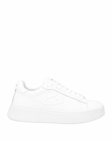 Alberto Guardiani Woman Sneakers White Leather Cover