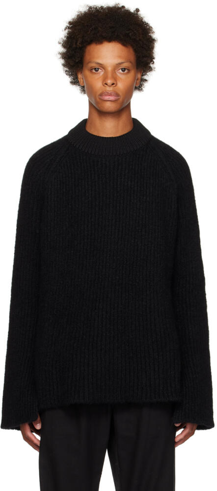 GAUCHERE Black Rib Sweater Cover