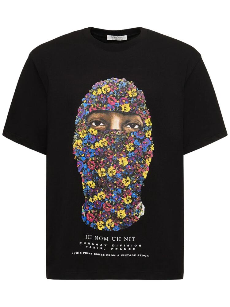 IH NOM UH NIT Multi-flower Mask T-shirt Cover