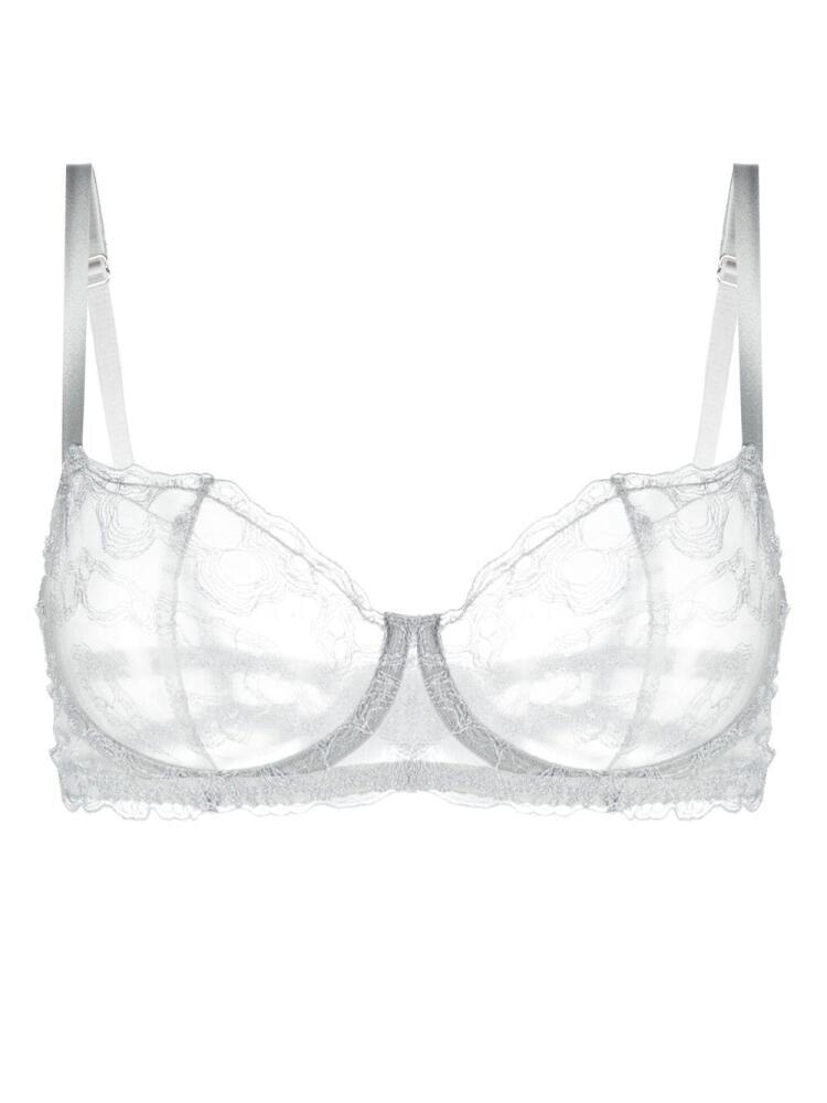 Fleur Of England Sigrid balconette bra - Grey Cover