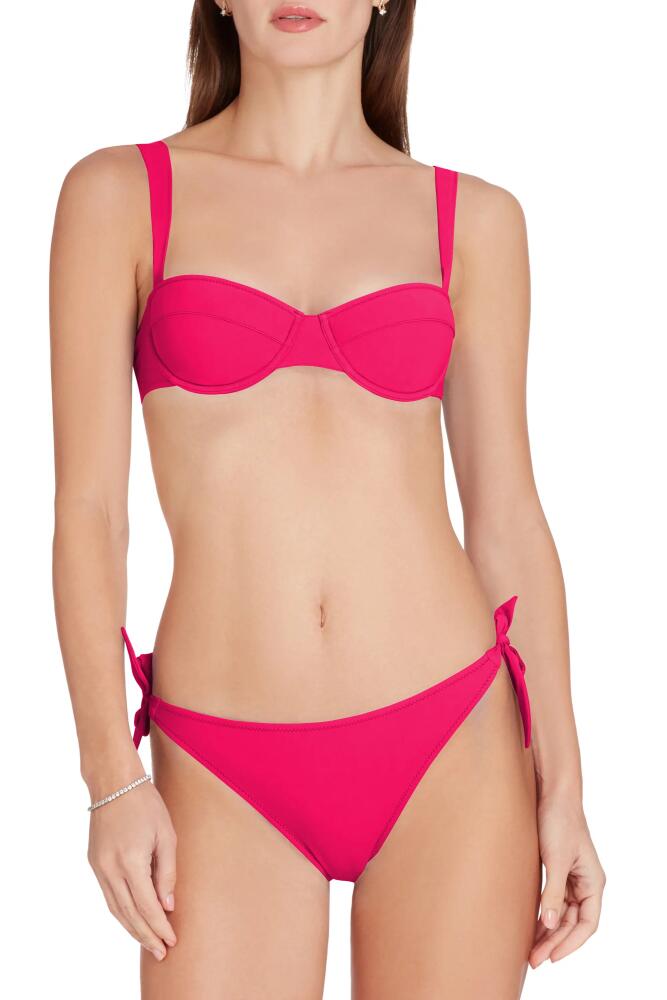 VALIMARE Milos Side Tie Bikini Bottom in Fuscia Cover