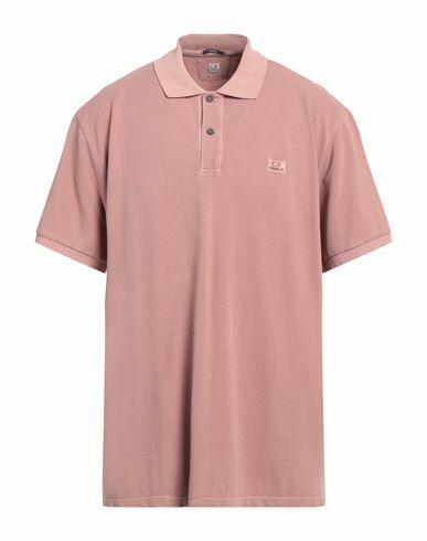 C. p. Company Man Polo shirt Antique rose Cotton Cover