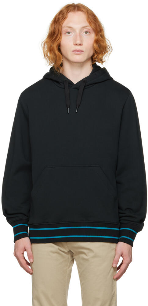 PS by Paul Smith Black Happy Hoodie Cover