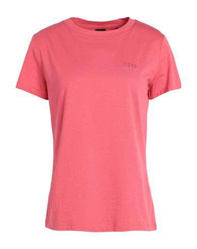 Boss Woman T-shirt Coral Cotton Cover