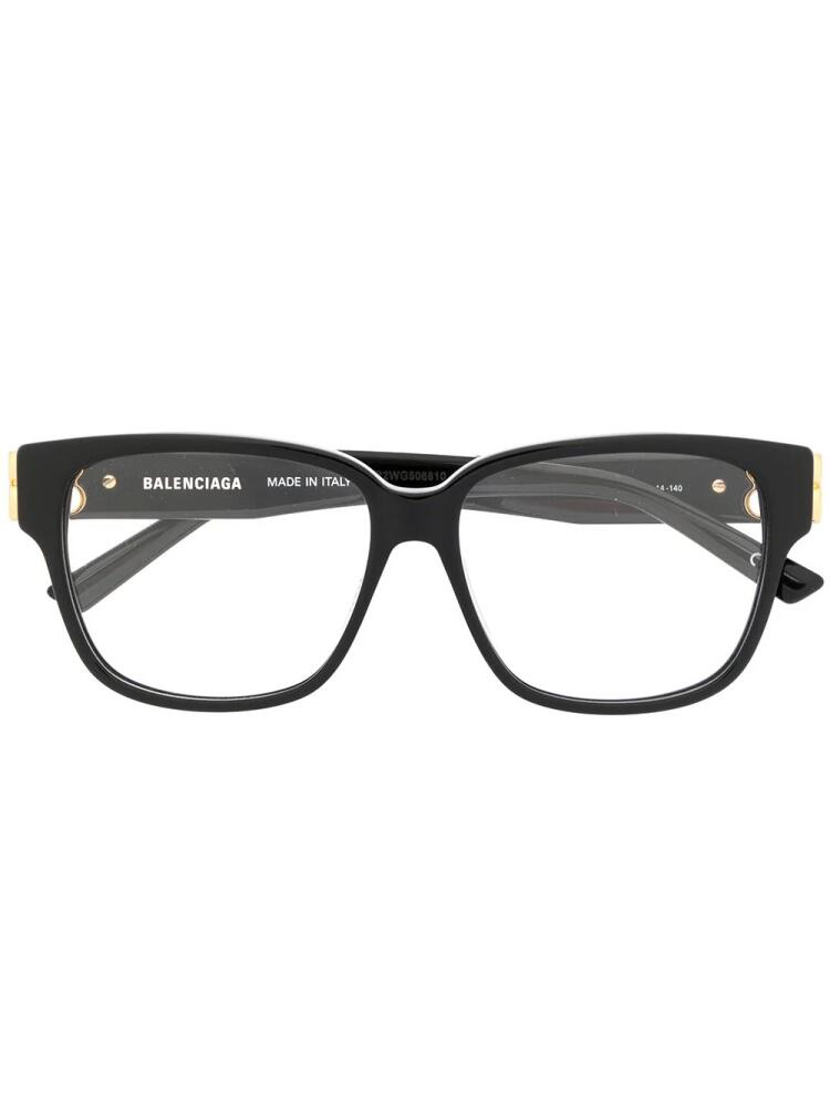 Balenciaga Eyewear BB square glasses - Black Cover