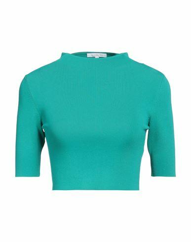 Patrizia Pepe Woman Sweater Turquoise Viscose, Polyamide Cover