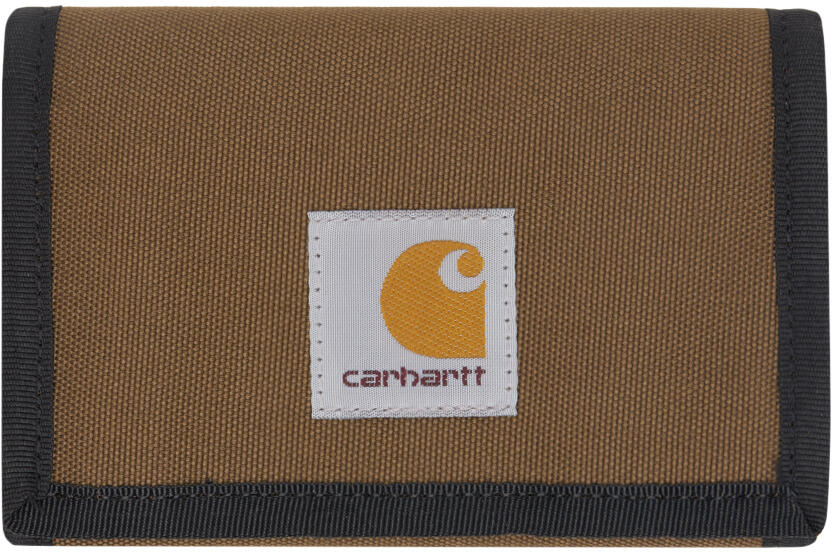 Carhartt Work In Progress Brown Alec Wallet Cover