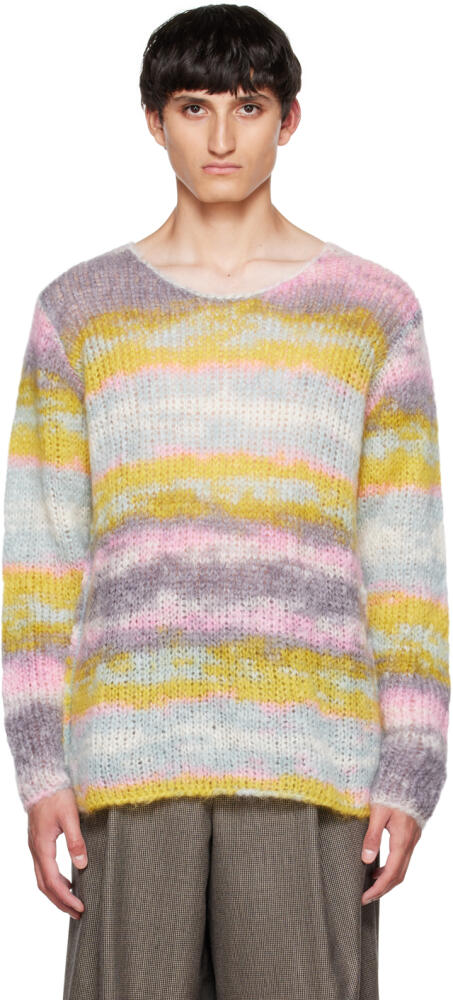 GAUCHERE Multicolor Stripe Sweater Cover