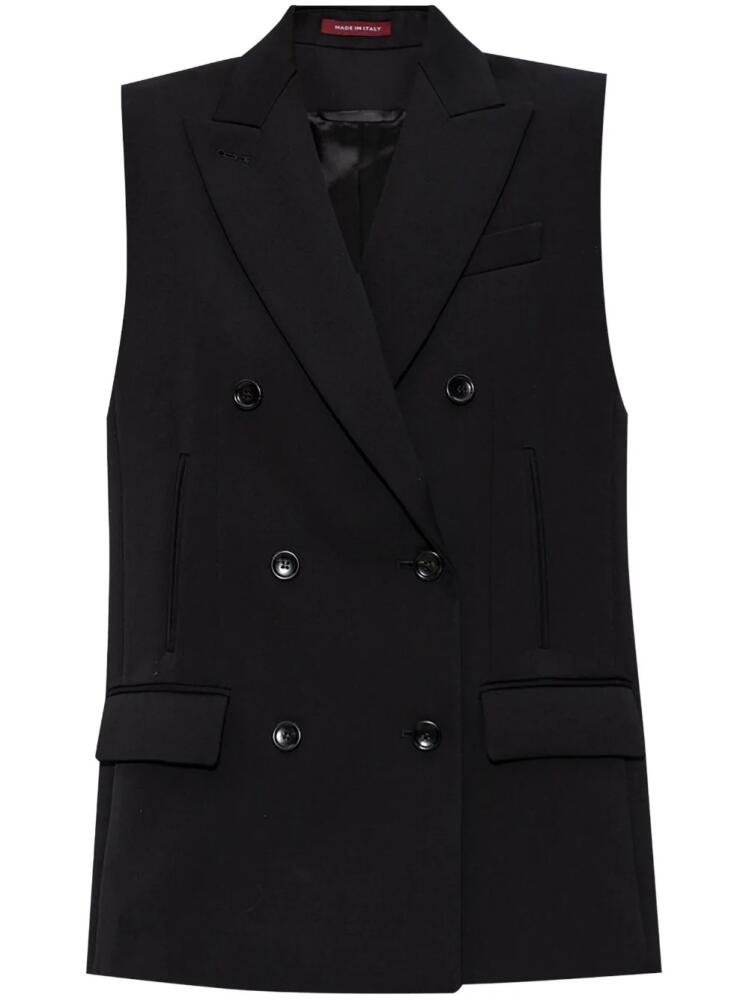 Gucci Web wool gilet - Black Cover