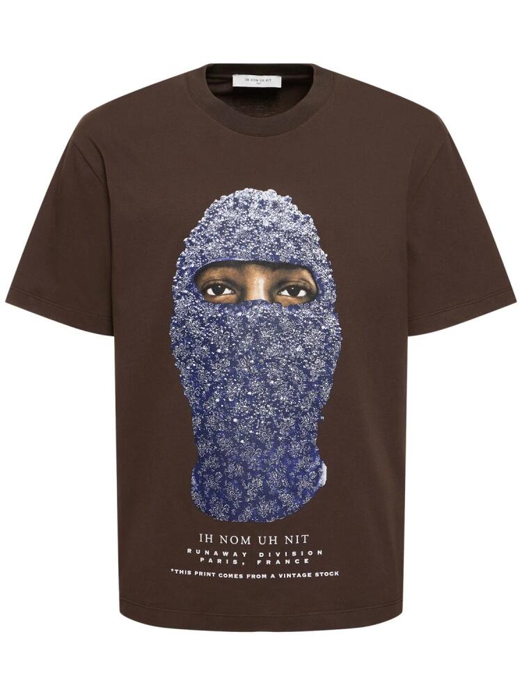 IH NOM UH NIT Floral Mask T-shirt Cover