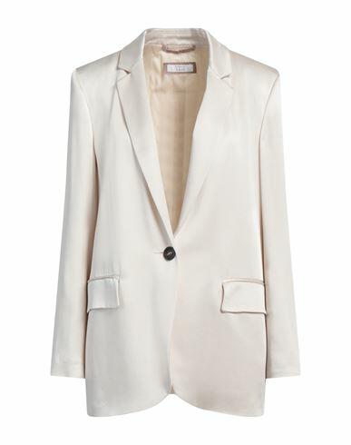 Peserico Easy Woman Blazer Off white Acetate, Viscose Cover