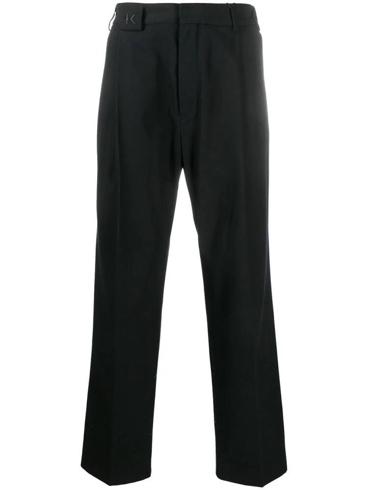 Kenzo straight-leg tailored trousers - Black Cover