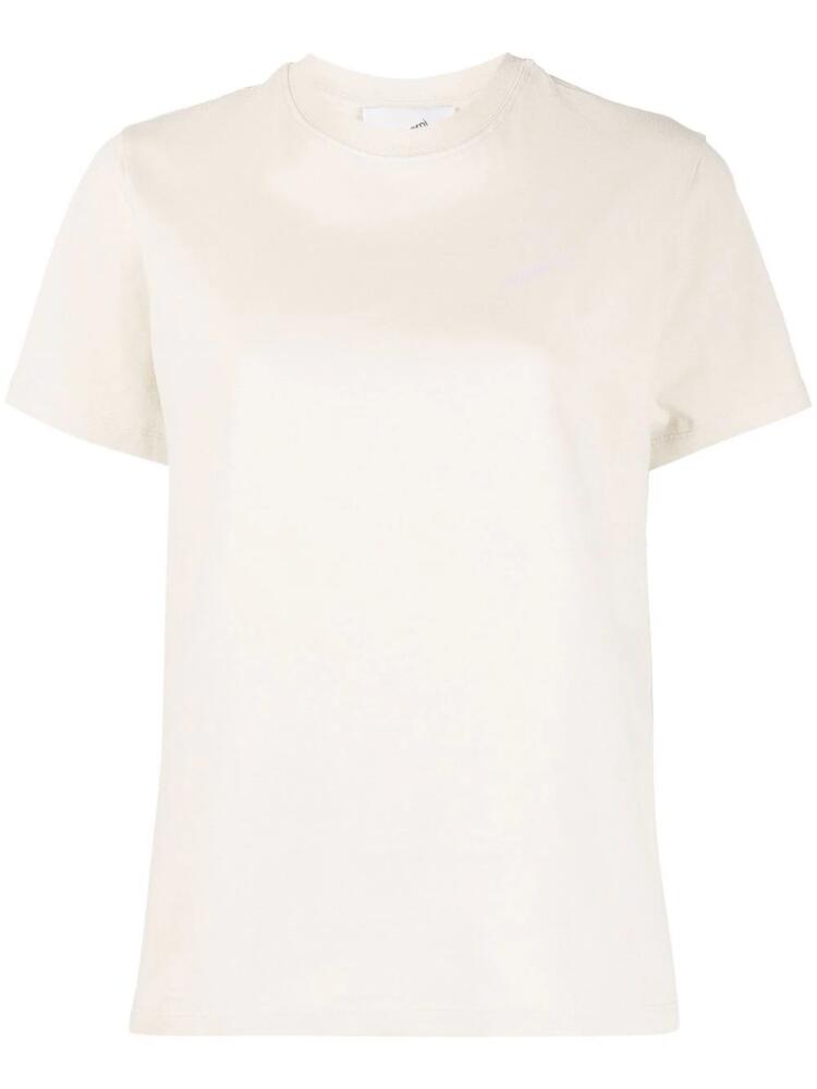 Coperni logo-print cotton T-shirt - Neutrals Cover