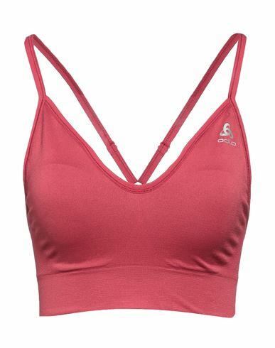 Odlo Woman Top Brick red Polyamide, Elastane Cover