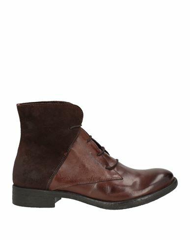 1725.a Woman Ankle boots Brown Leather Cover