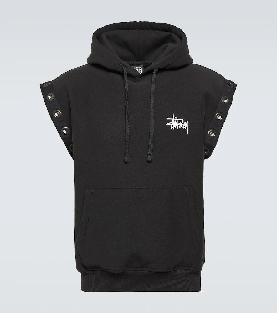 Junya Watanabe x Stüssy cotton-blend jersey hoodie Cover