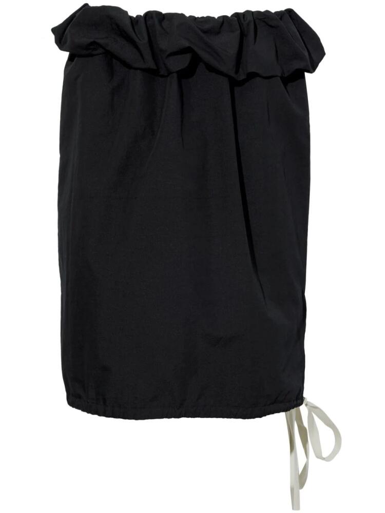 Proenza Schouler Hayley ruffle-trim skirt - Black Cover