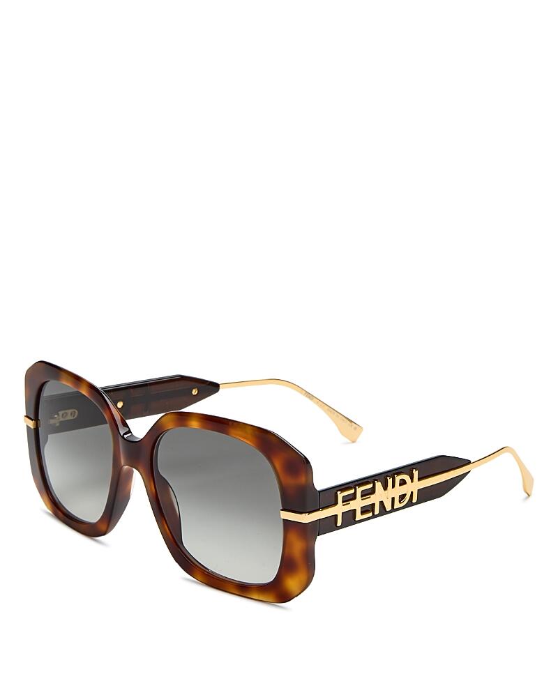 Fendi Fendigraphy Square Sunglasses, 55mm Cover