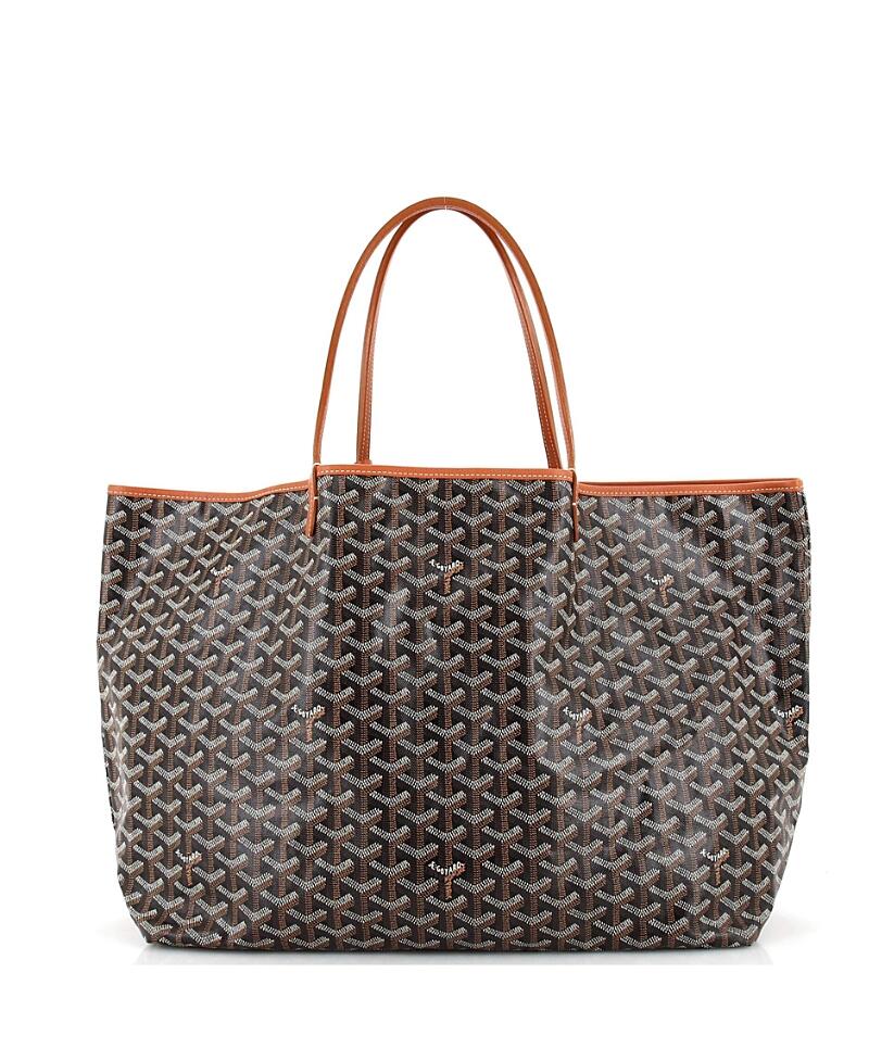 Pre-Owned Goyard Gm Saint Louis Tote Coated Canvas Cover