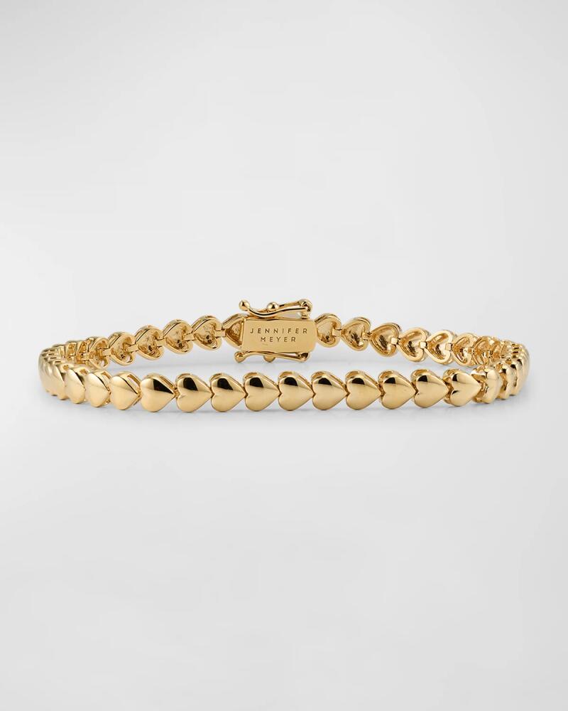 Jennifer Meyer Heart Tennis Bracelet Cover