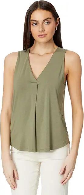 Tommy Bahama Kauai Box Pleat Tank (Tea Leaf) Women's Clothing Cover