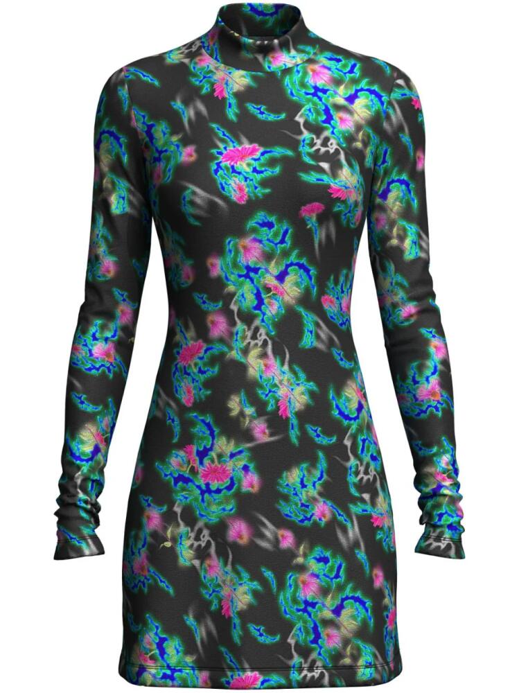 Margherita MACCAPANI Genie abstract-print dress - Black Cover