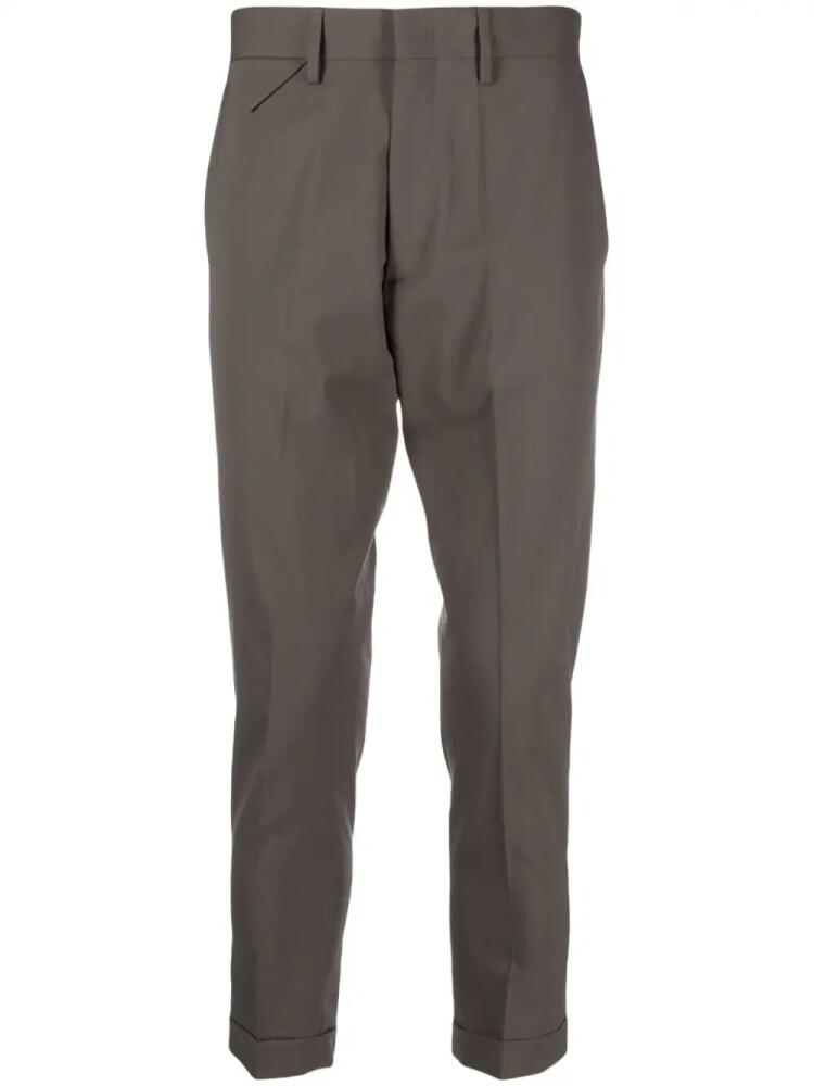 Low Brand tapered tailored trousers - Green Cover