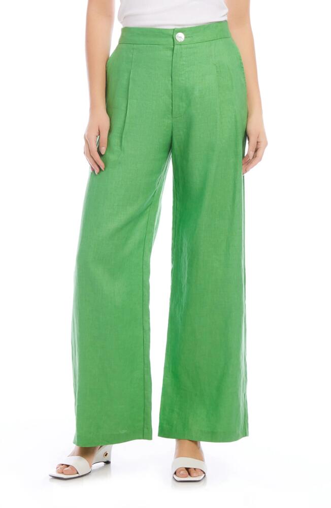 FIFTEEN TWENTY Miles Wide Leg Pants in Jade Cover