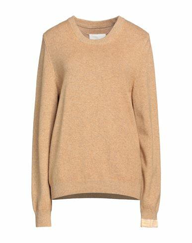 Maison Margiela Woman Sweater Camel Wool, Cashmere, Silk, Polyester, Cotton Cover