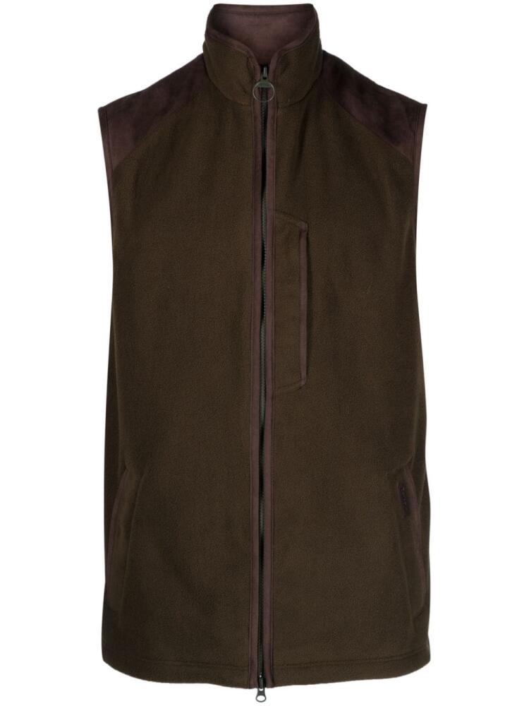 Barbour Active fleece gilet - Green Cover