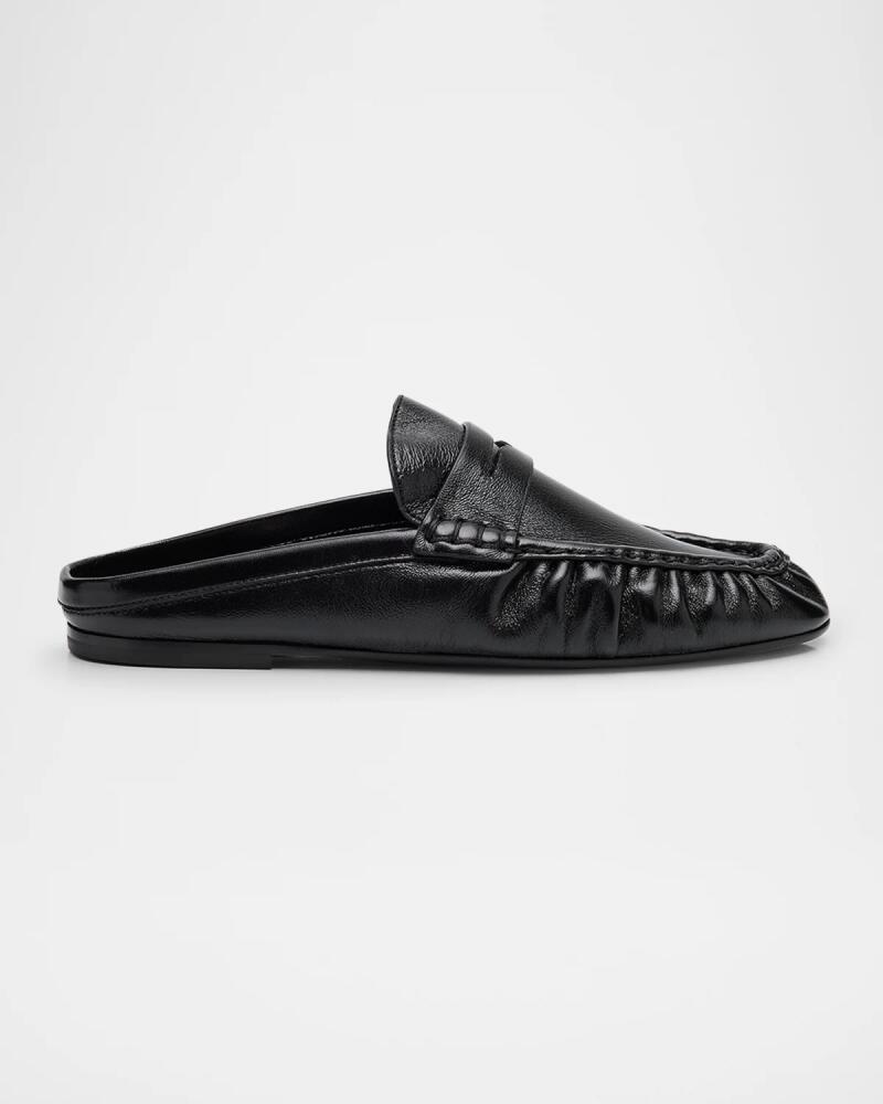 Saint Laurent Le Loafer 05 Leather Moccasin Loafer Mules Cover