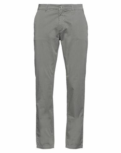 Take-two Man Pants Khaki Cotton, Elastane Cover