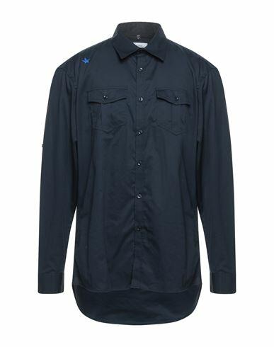 The Editor Man Shirt Midnight blue Cotton Cover