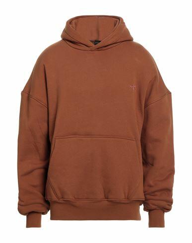 Unnatural Man Sweatshirt Brown Cotton Cover