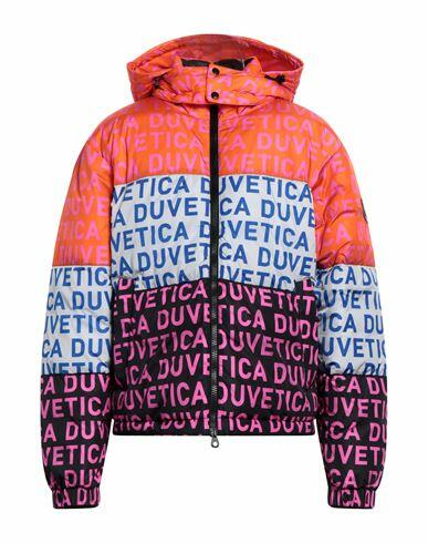 Duvetica Man Puffer Orange Polyamide Cover