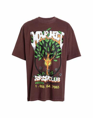 Market Growclub Tee Man T-shirt Cocoa Cotton Cover