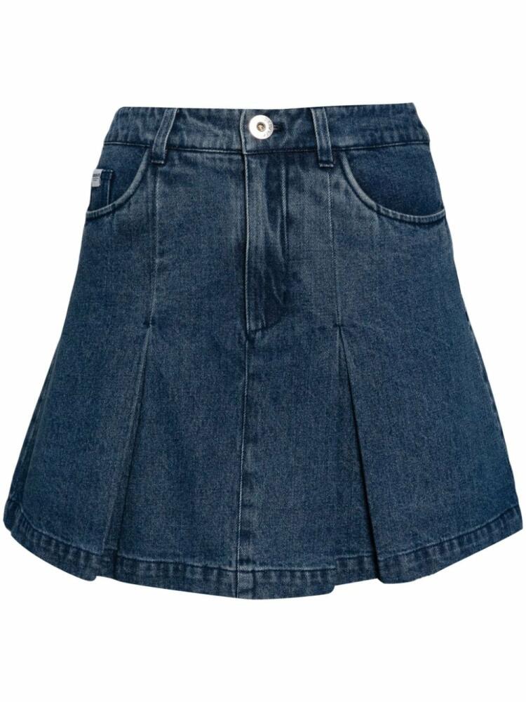 CHOCOOLATE denim mini skirt - Blue Cover