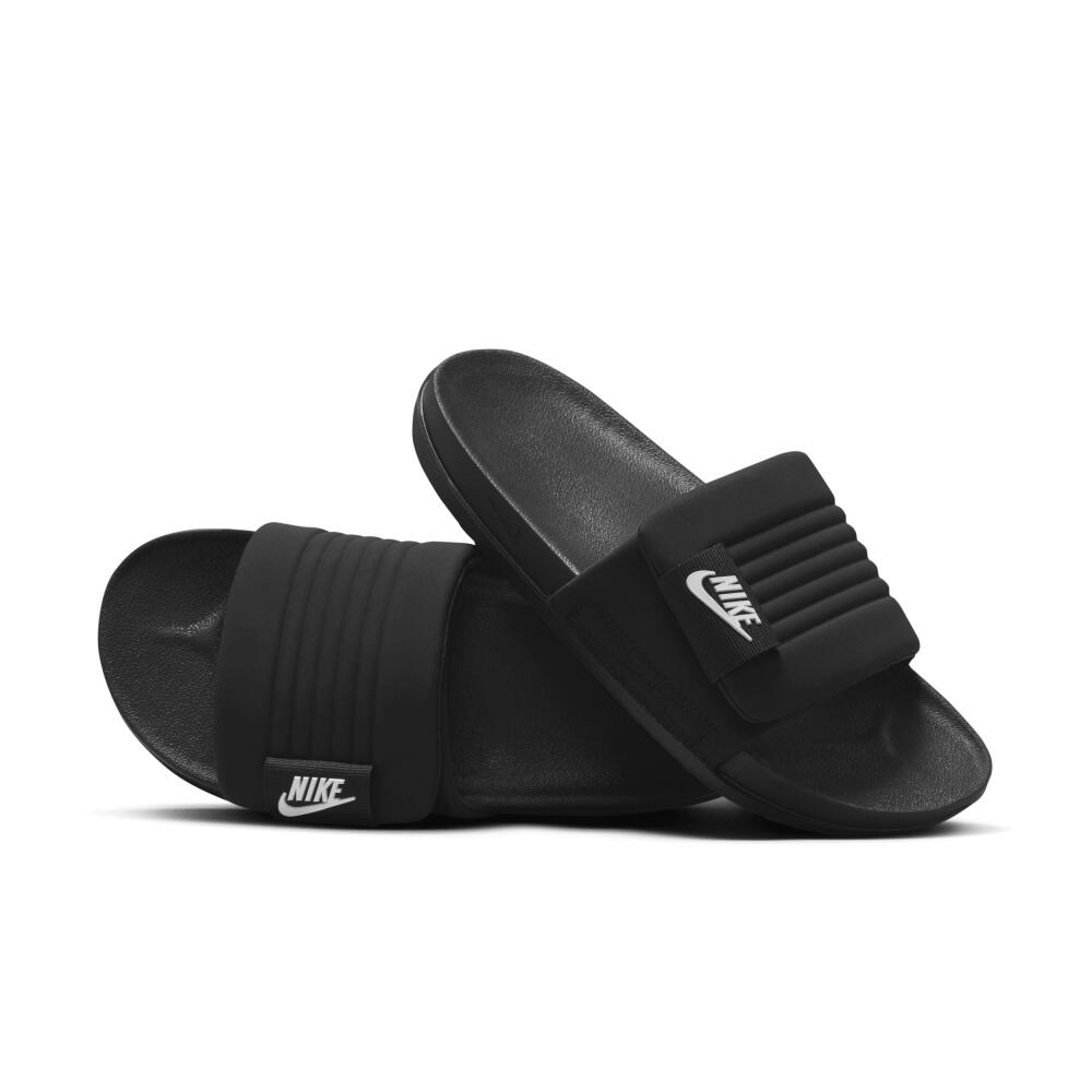 Nike Men's Offcourt Adjust Slides in Black Cover