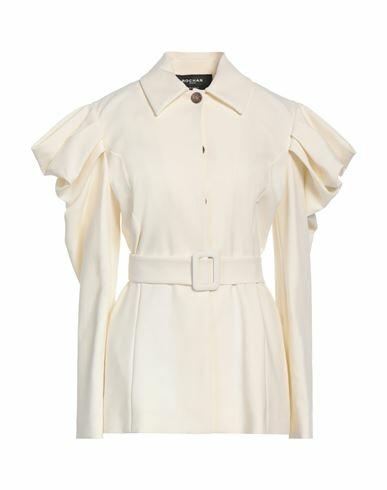 Rochas Woman Shirt Cream Cotton, Elastane Cover