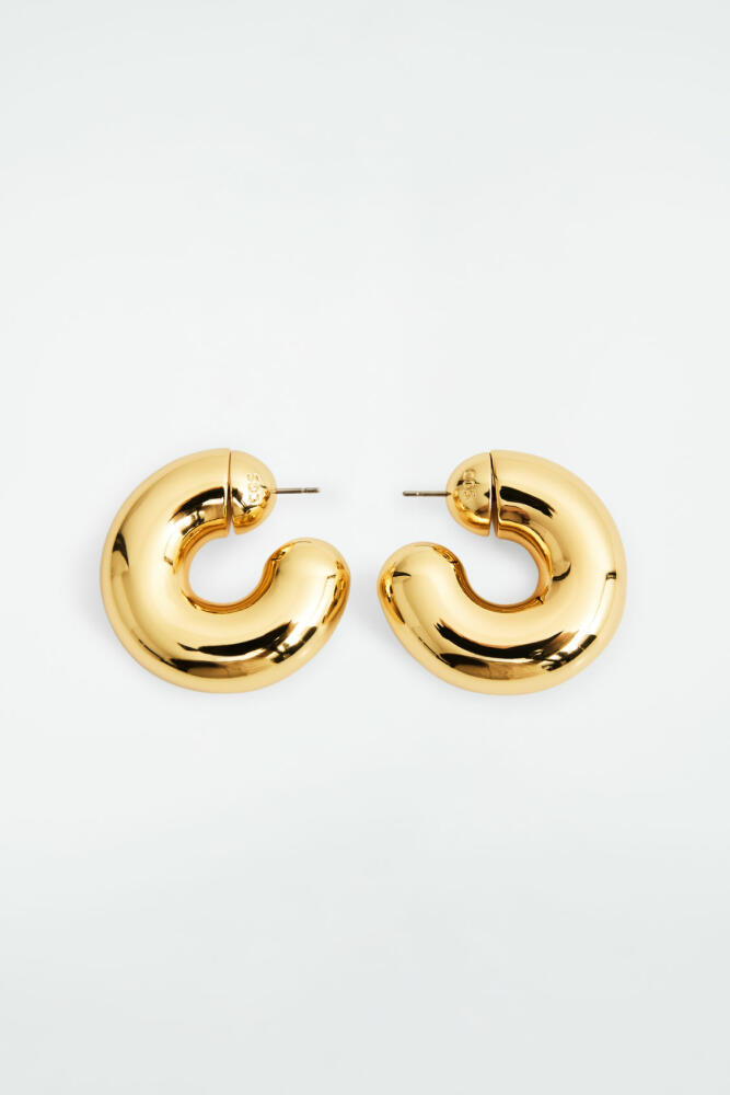 COS OVERSIZED CHUNKY HOOP EARRINGS Cover