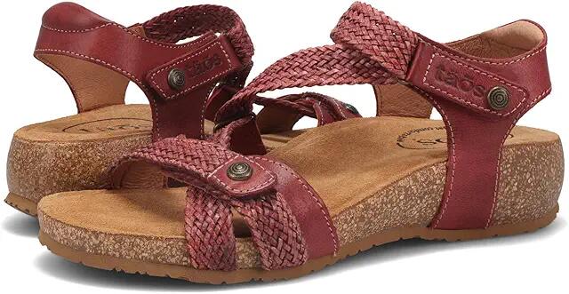 Taos Footwear Trulie (Cranberry) Women's Sandals Cover