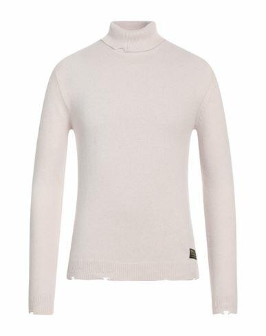 Replay Man Turtleneck Light grey Wool, Viscose, Polyamide Cover