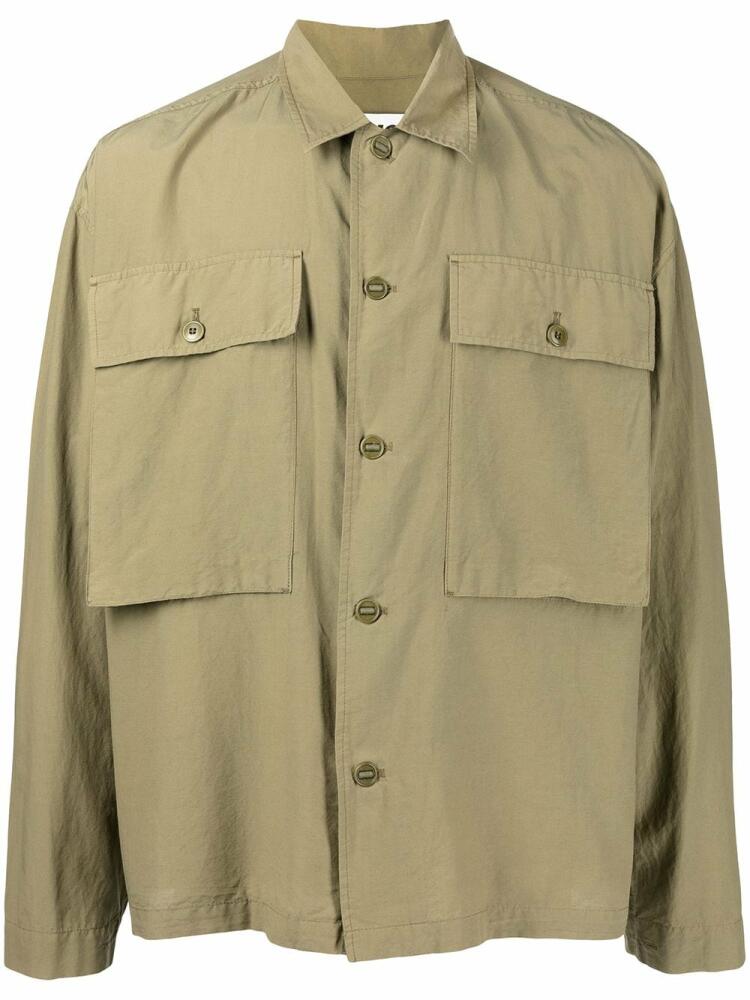 YMC Military buttoned-up shirt - Green Cover