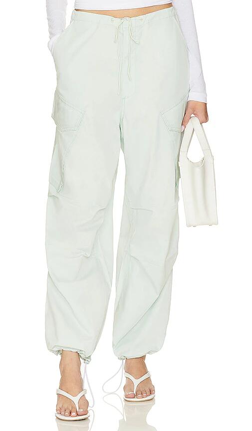 AGOLDE Ginerva Cargo Pant in Mint Cover