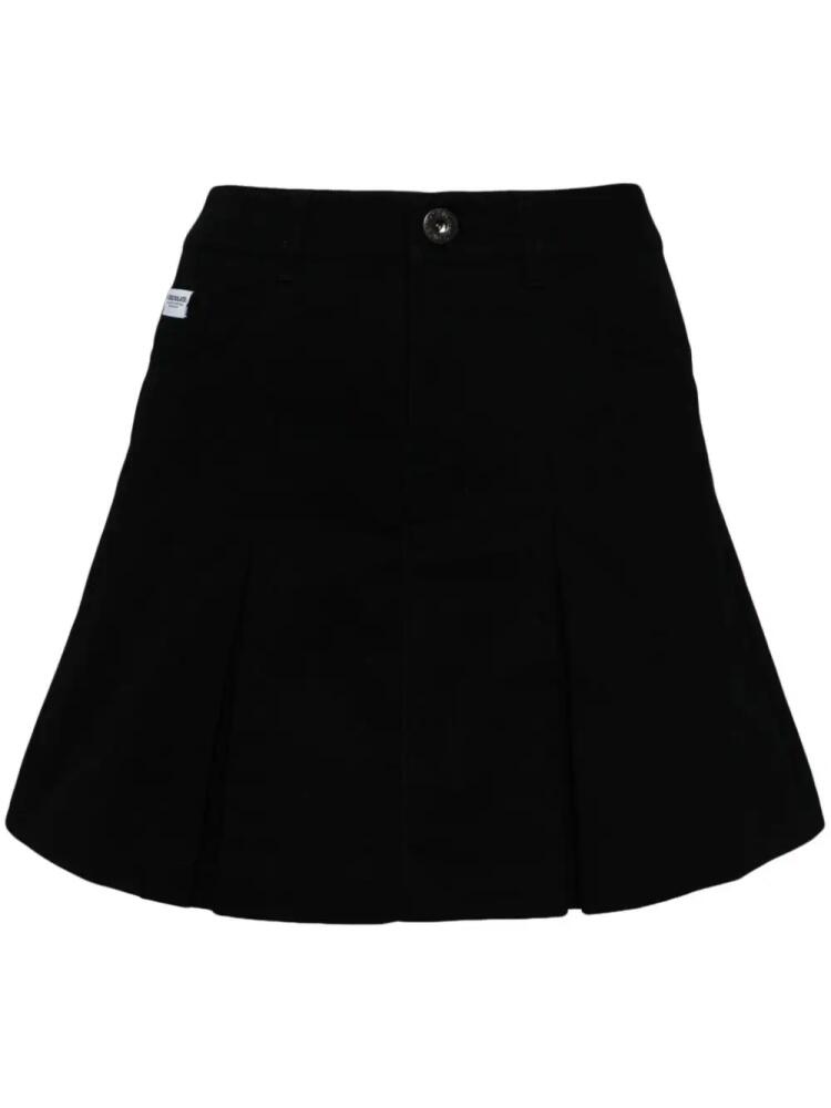 CHOCOOLATE cotton mini skirt - Black Cover