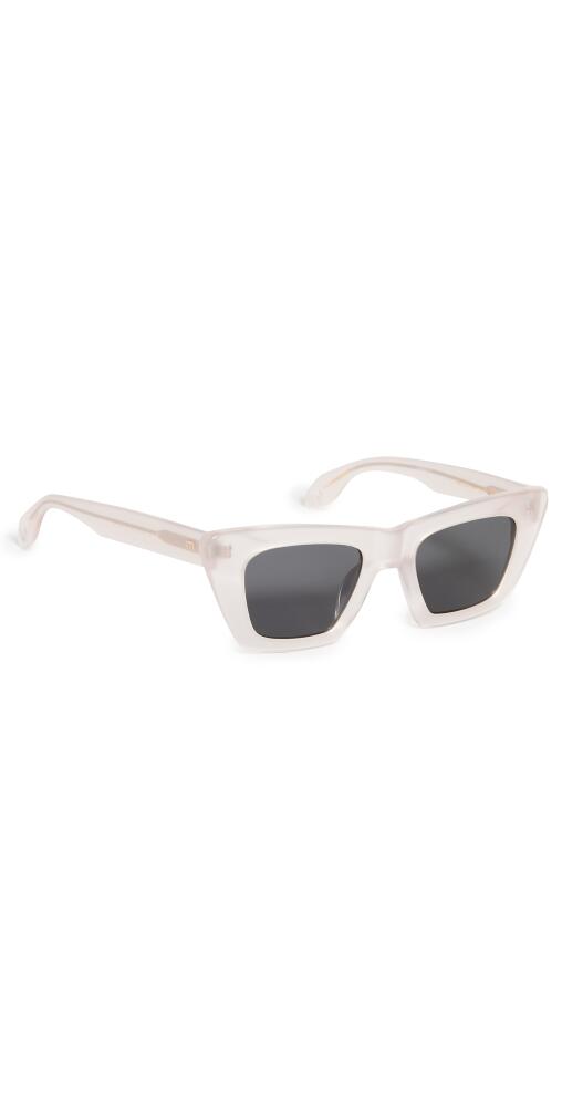 Elisa Johnson Lori Sunglasses Frosty White Cover