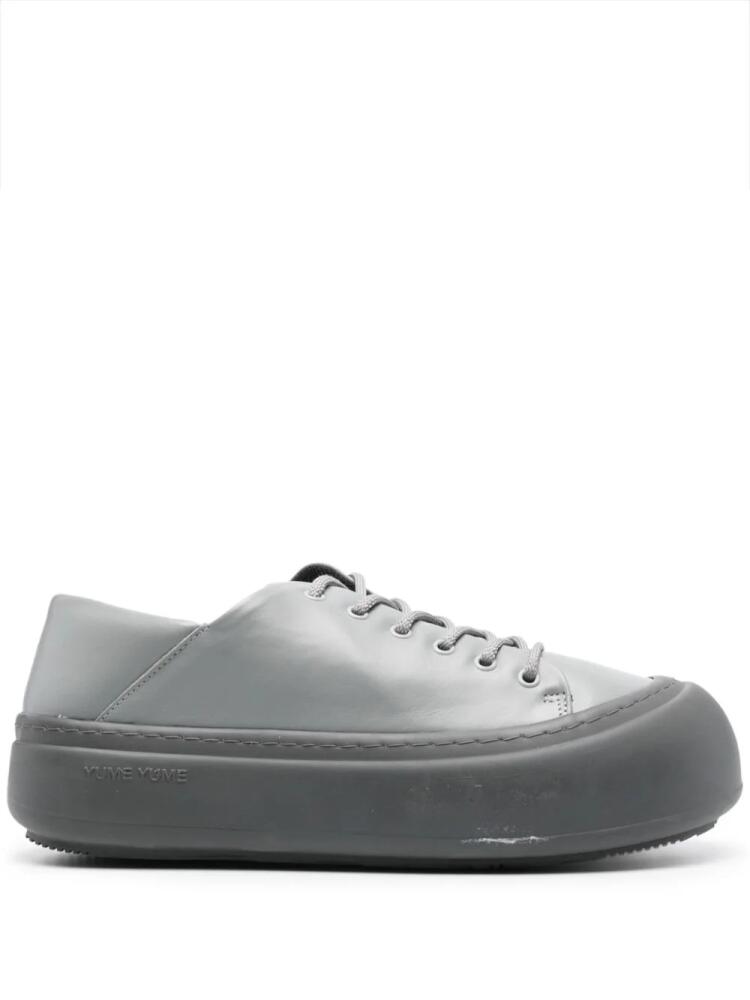 YUME YUME Goofy leather sneakers - Grey Cover