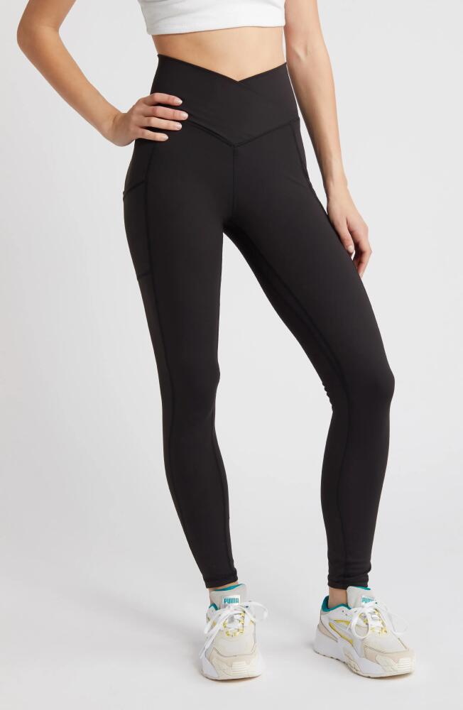 PacSun Everyday Pocket Crossover Leggings in Meteorite Cover