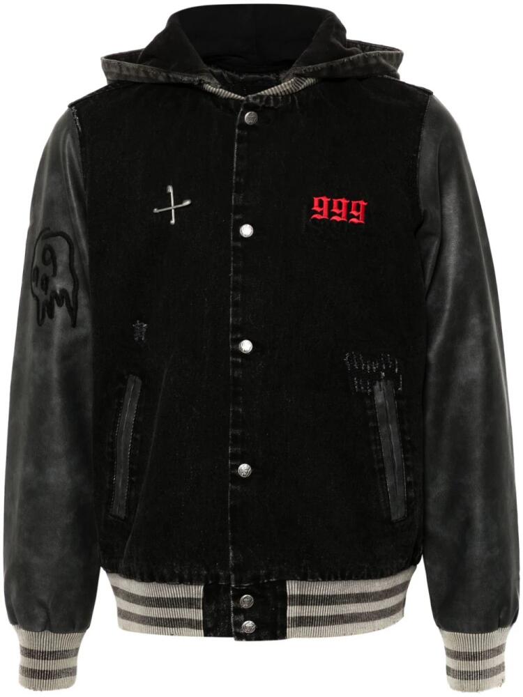 Ksubi 999 Kollage bomber jacket - Black Cover