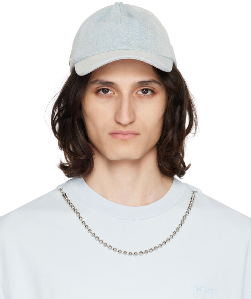 AMBUSH Blue Denim Baseball Cap Cover